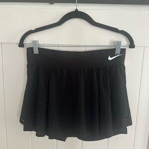 Nike Black Jersey Tennis Skirt, Small